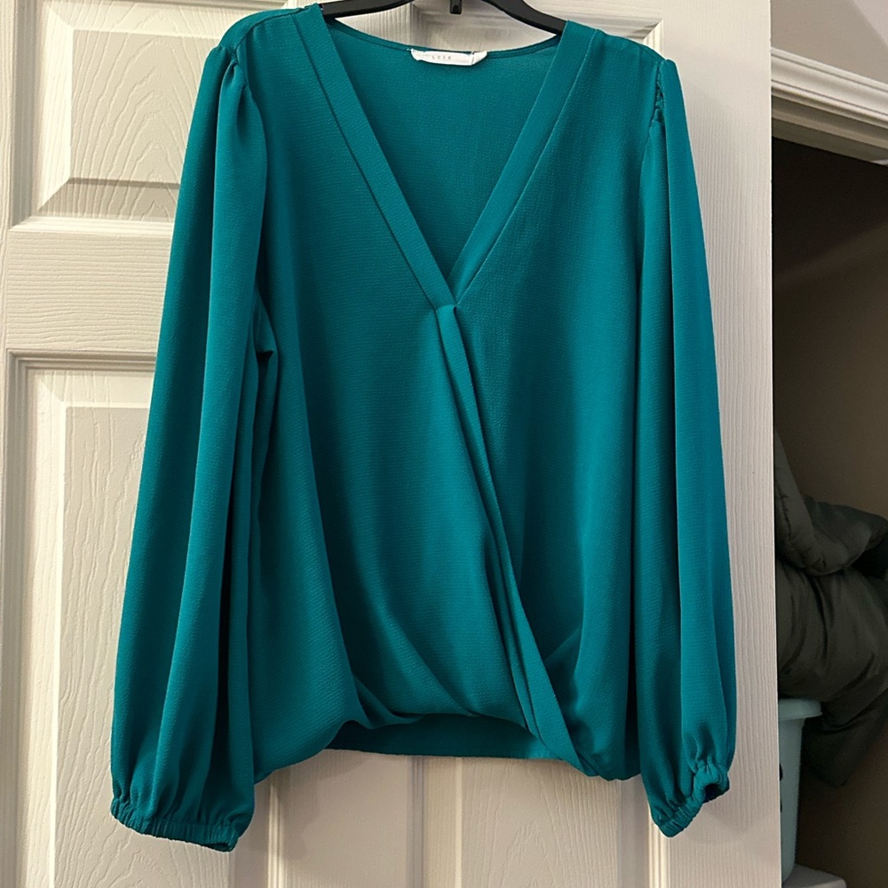 Green Dressy top